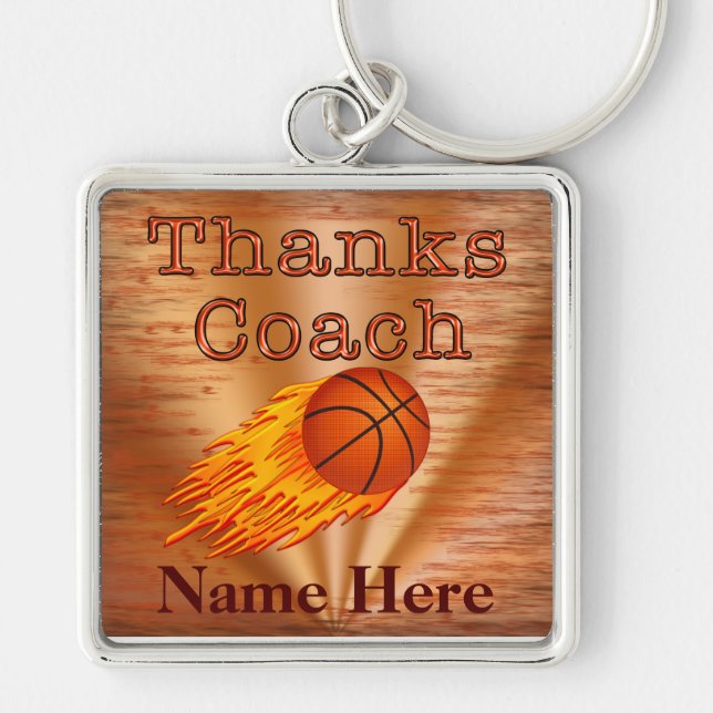 Personalisierte Schlüsselanhänger-Basketball Schlüsselanhänger (Vorne)