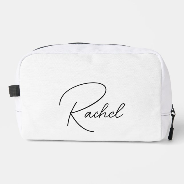 Personalisierte Schminktasche, große Kosmetiktüte, Waschbeutel (Vorderseite)