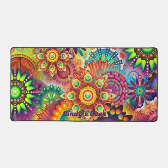 Personalisierte Schreibtischmatte, Schreibtischmat Schreibtischunterlage (Vorderseite)