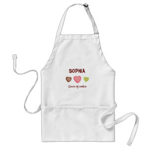 Personalisierte Schürze für Pastry Koch / Cookie