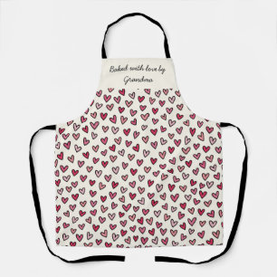 Personalisierte Schürze - Mit Liebe Gebacken