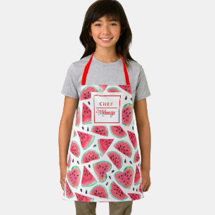 Personalisierte Schürze von Watermelon Pattern Kid
