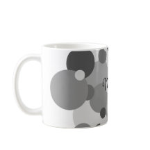 Personalisierte schwarz-graue Moleküle