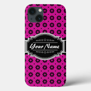 Personalisierte schwarz-rosa Fliesen title_seo2