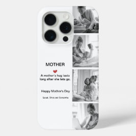 Personalisierte Schwarz-Weiß-FotoCollage | Case-Mate iPhone Hülle