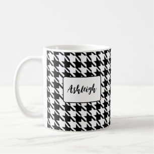 Personalisierte Schwarz/Weiß Klassische Tasse, 11  Kaffeetasse