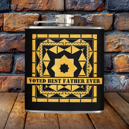 Personalisierte Schwarzafrikanerkollektion Flachmann