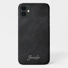 Personalisierte Schwarze Karte Case-Mate iPhone Hülle