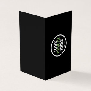 Personalisierte schwarze Logo-QR-Code-Geschäftsver