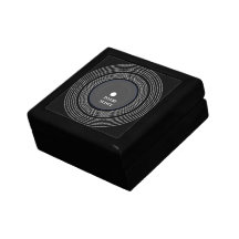 Personalisierte schwarze LP-Vinyl