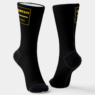 Personalisierte schwarze moderne benutzerdefiniert socken