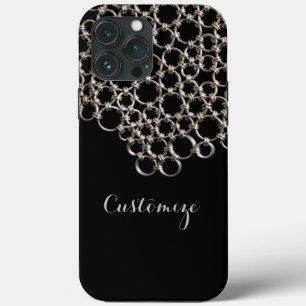 Personalisierte Schwarzkette Case-Mate iPhone Hülle