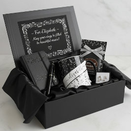 Personalisierte Schwarzweiß-Musik Tasse