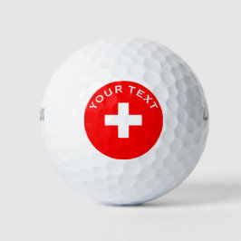 Personalisierte Schweiz Schweiz Schweiz Schweiz Eu Golfball