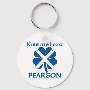 Personalisierte Scottish küssen mich, den ich Schlüsselanhänger
