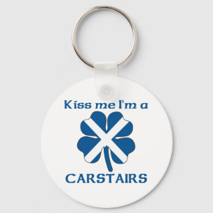Personalisierte Scottish küssen mich, den ich Schlüsselanhänger