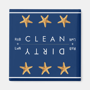 Personalisierte Seestreitkräfte/Gelbstäbchen saube Magnet