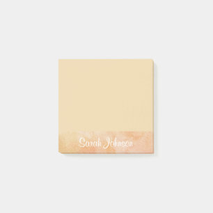 Personalisierte Seitenlasche mit Namen Post-it Klebezettel