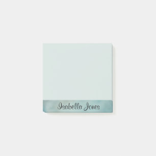 Personalisierte Seitenlasche mit Namen Post-it Klebezettel