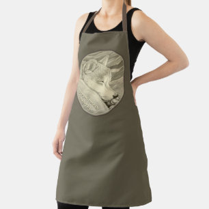 Personalisierte Shiba Inu Schürzen Shiba Inu Kunst
