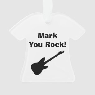 Personalisierte Shirt-/Gitarren-Verzierung Ornament