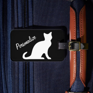 Personalisierte Silhouette Gepäckmarke Gepäckanhänger