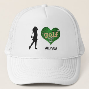 Personalisierte Silhouette GOLF Trucker Hat Truckerkappe