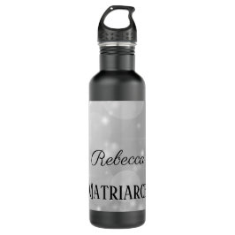 Personalisierte Silver Inkpot Matriarch Mother Edelstahlflasche