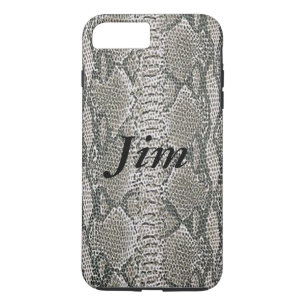 Personalisierte Silver Snake Skin iPhone 7 Fall title_seo2