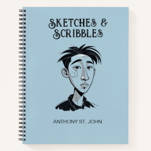 Personalisierte Skizzen und Scripts für Notebooks Notizbuch