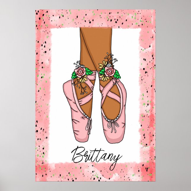 Personalisierte Slippers Poster (Vorne)