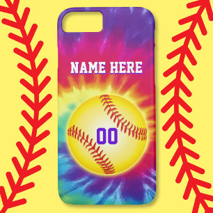 Personalisierte Softball iPhone Fälle mit Ihrem TE iPhone 8/7 Hülle
