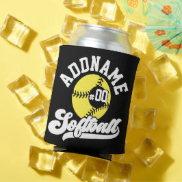 Personalisierte Software Player ADD NAME Retro Tea Dosenkühler