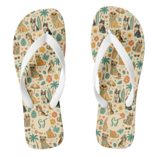 Personalisierte Sommer-Pets mit benutzerdefinierte Flip Flops