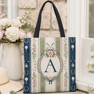 Personalisierte Sommer-Vintage-Garten-Blumengolf Tasche