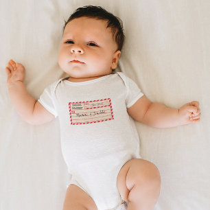 Personalisierte Sonderlieferung Baby Strampler