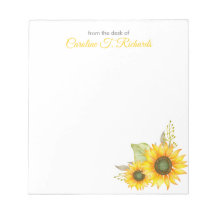 Personalisierte Sonnenblumengeschirr