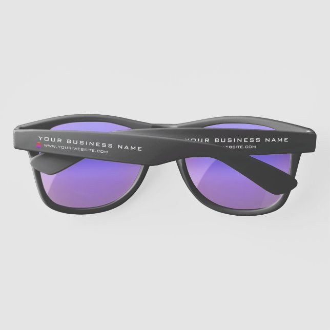 Personalisierte Sonnenbrille für Ihr Unternehmen (Rückseite)