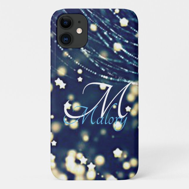 Personalisierte Sparkasse der mystischen Sterne Case-Mate iPhone Hülle (Rückseite)