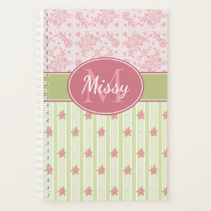 Personalisierte Spitzen- und Englischgarten Planer