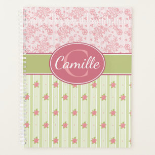 Personalisierte Spitzen- und Englischgarten Planer