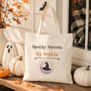 Personalisierte Spooky-Süßigkeiten für Kinder - Ha Tragetasche