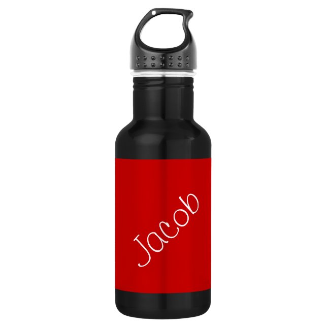 Personalisierte Sportarten Trinkflasche (Vorderseite)