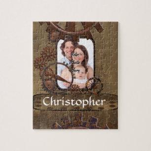 Personalisierte Stahlbildvorlage