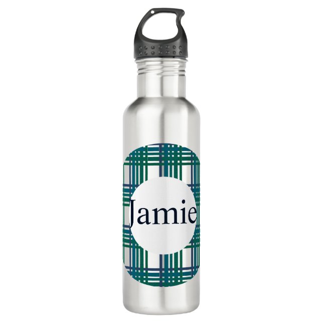 Personalisierte Stahlwasserflasche Edelstahlflasche (Vorderseite)