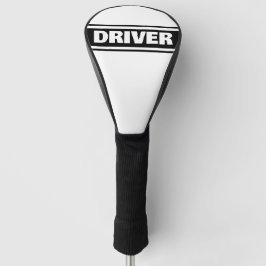 Personalisierte Standard-Treiberkopplung Golf Headcover