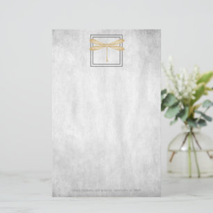 Personalisierte Stationierung von Golddrachenflieg Briefpapier