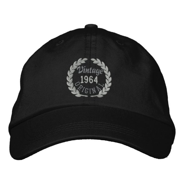 Personalisierte Stickerei für Ihr Jahr Bestickte Kappe (Vorderseite)