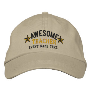 Personalisierte Stickerei mit Ihrem Namen Awesome Bestickte Baseballkappe
