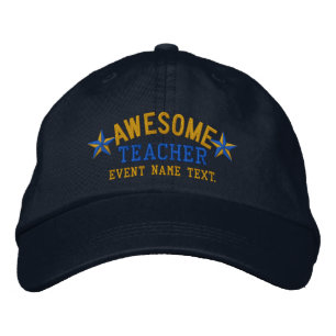 Personalisierte Stickerei mit Ihrem Namen Awesome Bestickte Kappe